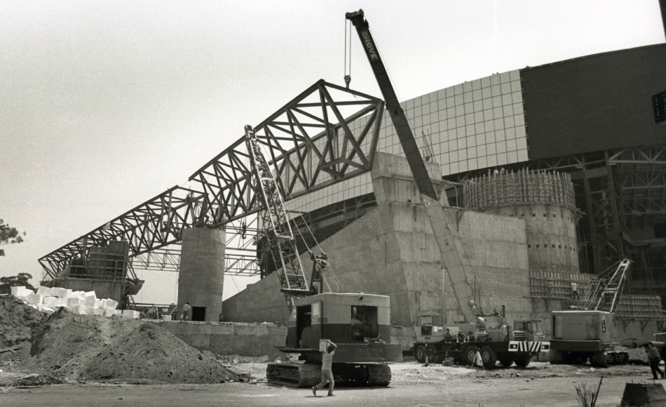 Construccin del Auditorio Nacional