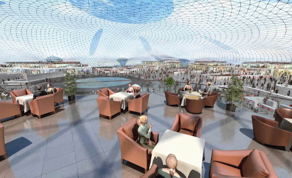 Interior Aeropuerto Internacional de la Ciudad de Mxico