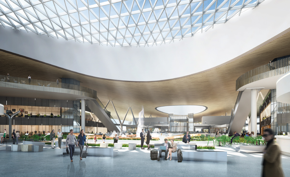 Interior Aeropuerto Internacional de la Ciudad de Mxico