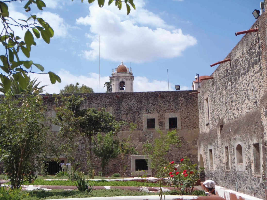 Interior del Exconvento de Churubusco