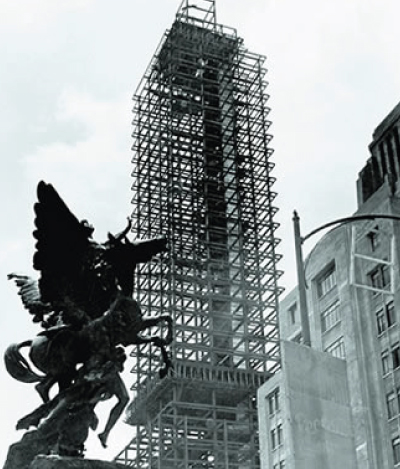 Construcci�n de la Torre Latinoamericana