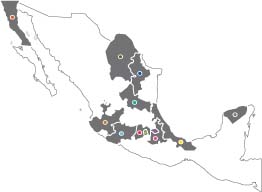 Republica mexicana, distribucion nacional