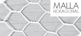 malla hexagonal, convertidor de medidas de malla hexagonal